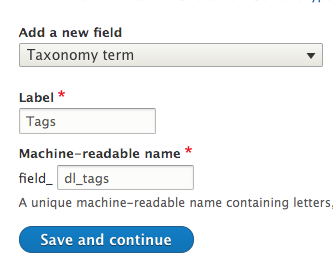tags machine name example