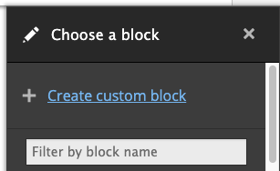 create custom block example