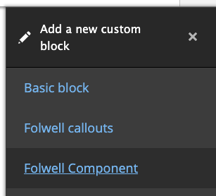 add a new custom block example