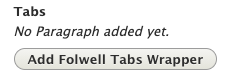 add folwell tabs wrapper example